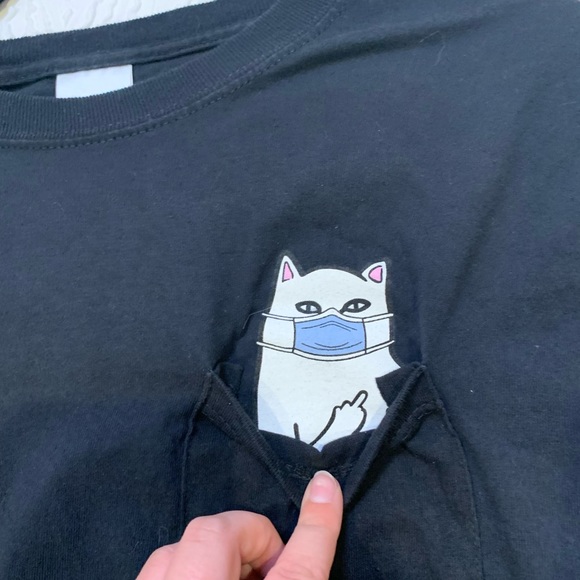 Lord Nermal S/S Pocket Tee (Black) - Picture 7 of 7